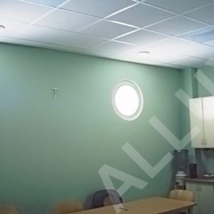 Световоды ALLUX - установка диффузора в стену